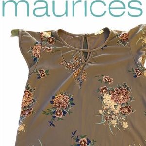 Maurices shirt sleeve dress shirt